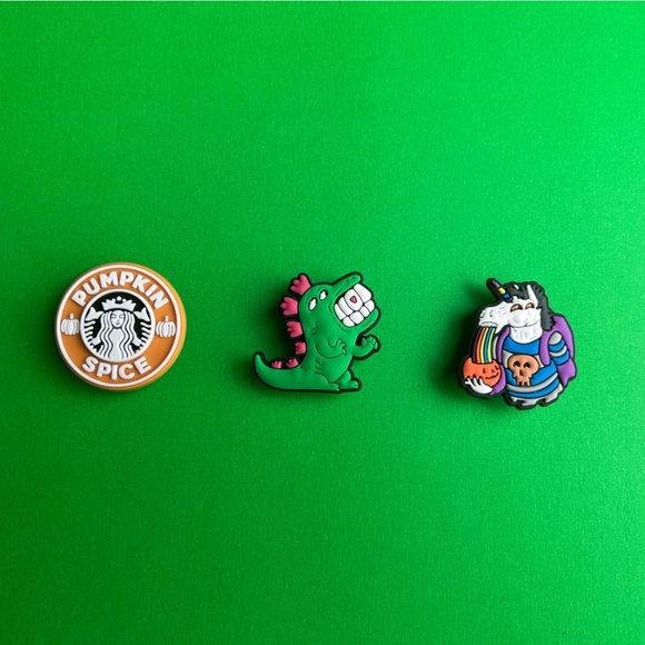 Lit Halloween Crocs Shoe Charms Set of 9 - jibbitz Charms - Picture 4 of 7